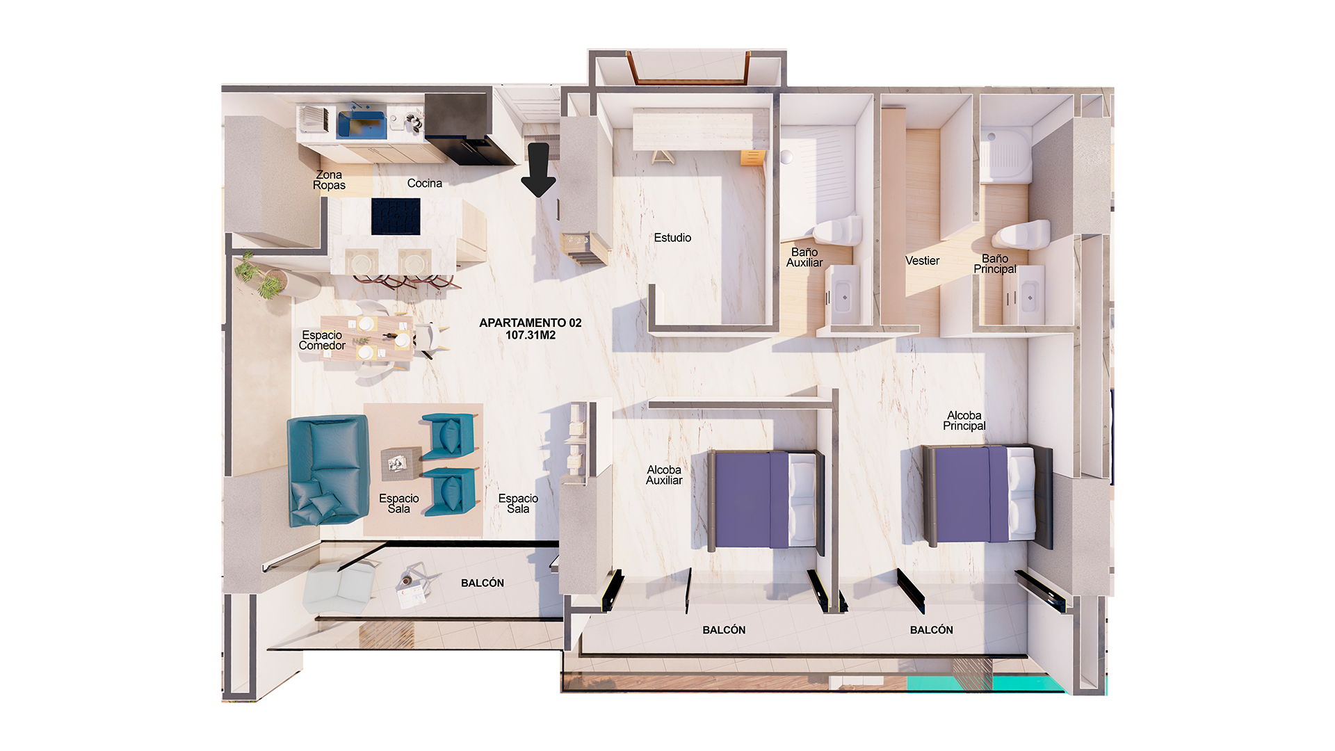 Apartamento 2